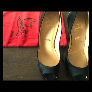 Christian Louboutin Very Prive heels.